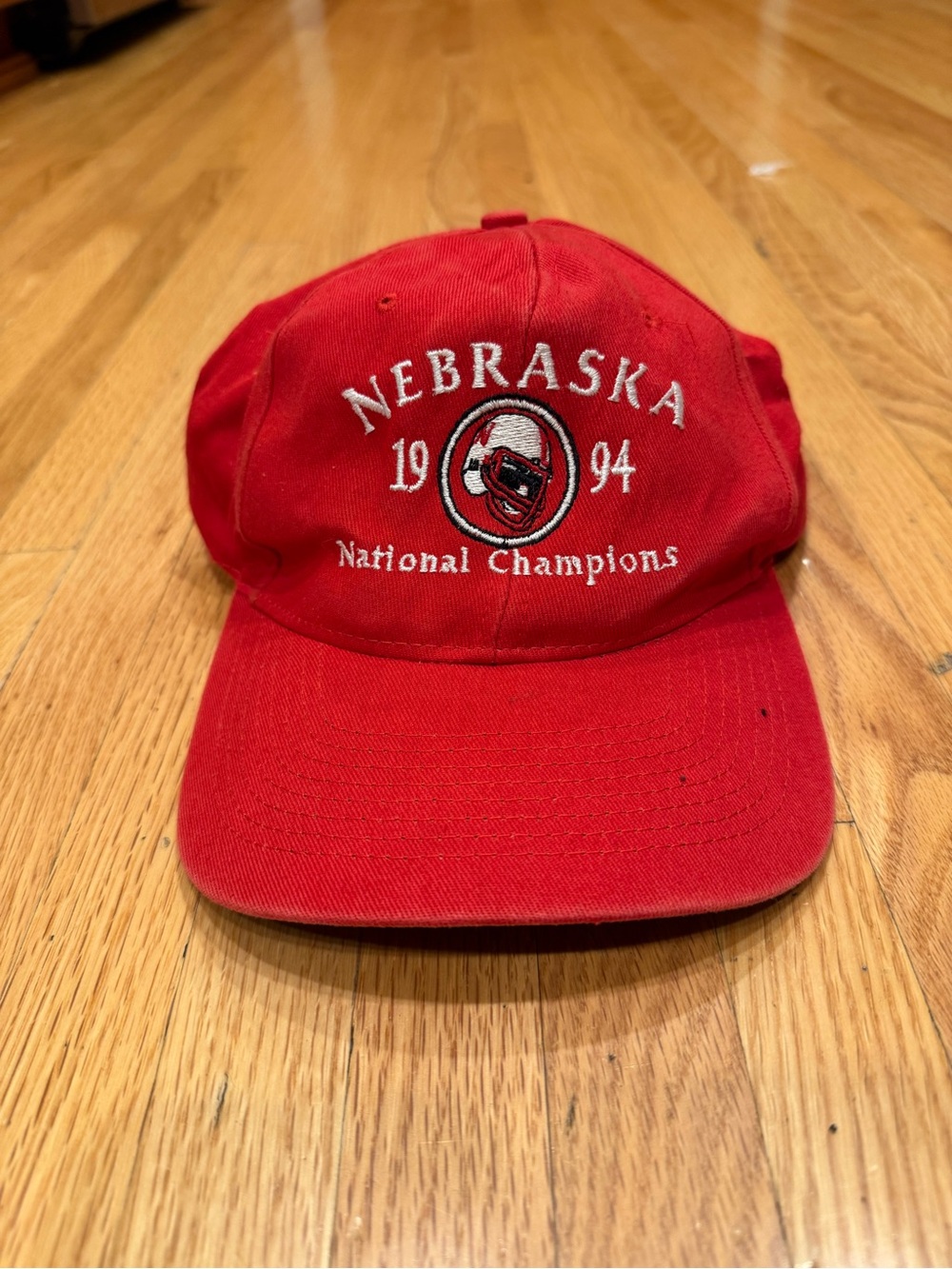 Nebraska 1994 National Champions Red Baseball Style Hat